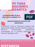 Sve para Radiaciones Ionizantes: Luz Zenith Perez Velazco Leidy Lizeth Calderon Pico