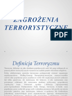 Zagrożenia Terrorystyczne