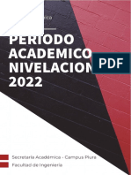 Nivelacion 2022 - Oferta Academica Consolidado