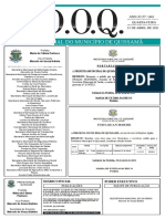 Diário Oficial Do Município de Quissamã: Poder Executivo ANO: 05 N°: 1461 Quarta-Feira 21 de Abril de 2021