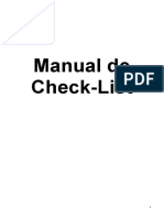 Manual de Check List de Equipamentos e Ferramentas