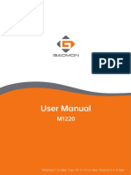 User Manual: Windows 7 or Later, Mac OS 10.12 or Later, Android 6.0 or Later