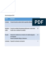 Criterio Descripción Puntaje