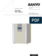 MT - Incubadora de CO2 Sanyo