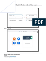 Membuat Schedule Meeting Pada Aplikasi Zoom