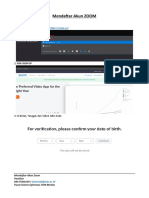 Mendaftar Akun ZOOM