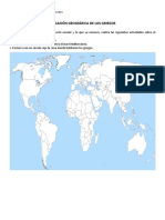 Ubicación Geográfica de Los Griegos: Historia, Geografía y Ciencias Sociales 3° Básico