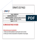 Formato de Pago