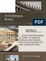 Întemeierea Romei: A Presentation by Jipa Elena Gratiela