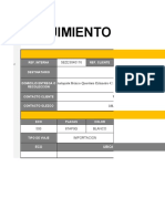 Seguimiento Embarques: Datos Generales de Embarque