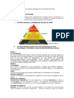 Pirámide de Kelsen Aplicada en La Normativa Del Perú