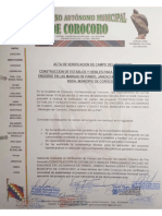 04 - Acta de Verificación de Campo Gam - GAM COROCORO