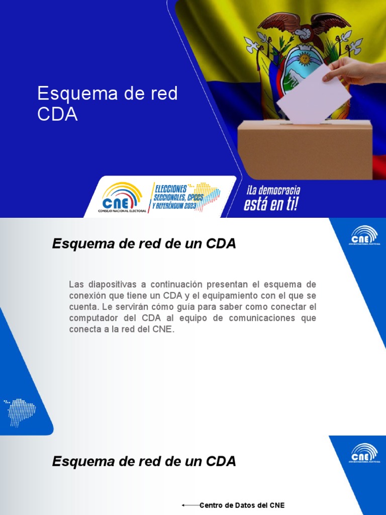 4.1 Esquema de Red CDA | PDF