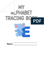 MY Alphabet Tracing Book: Name