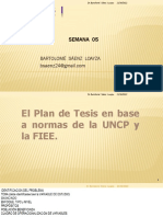 Plan tesis normas UNCP FIEE