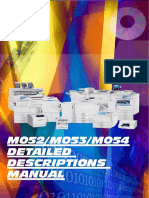 Detailed descriptions of M052/M053/M054 models