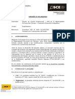 Opinión 2022-075 Impedimentos