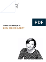 Three Easy Steps To Ideal Career Clarity