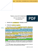 Teoria y Praxis de La Injerencia - POSICION DE GARANTE - Sinalagma - Jakobs