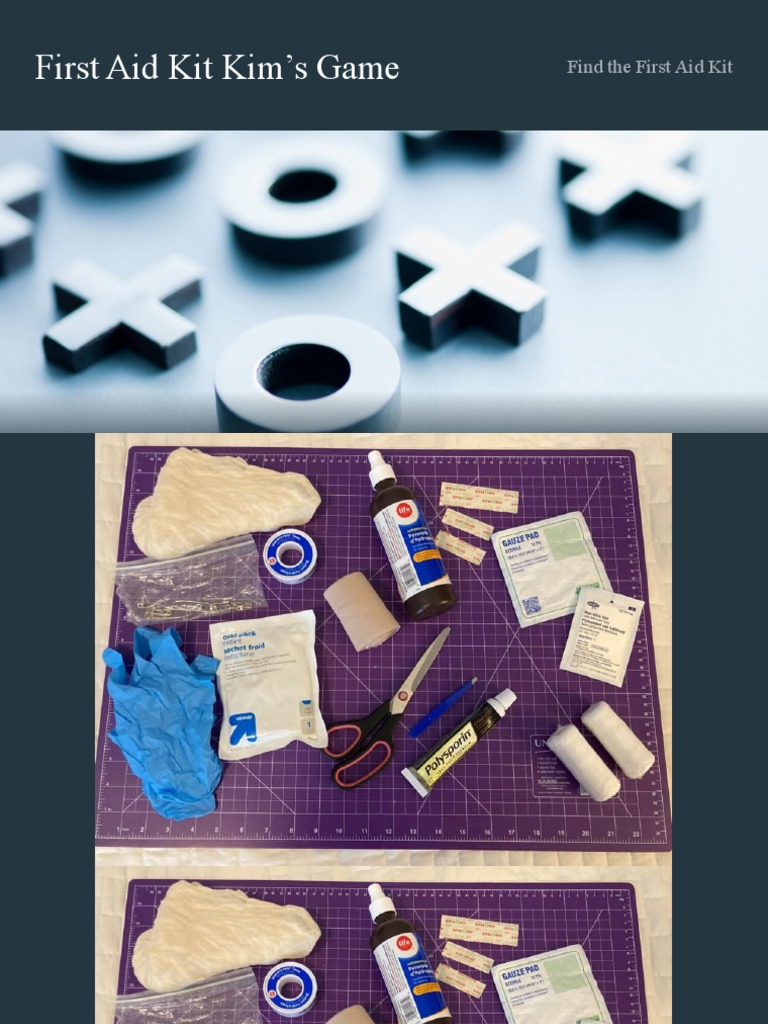 First Aid Kims Game | PDF