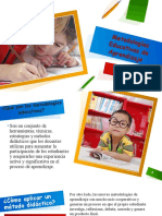 Metodologías Educativas de Aprendizaje TALLER 3