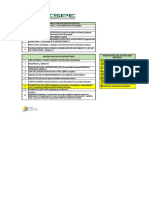 Check List Documentacion para Contratacion y Pago Del Docente