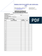 Nacional 2011 - Formulairo de Inscripcion