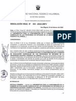 Lineamientos para conformacion de Comision de Evaluacion Curricular de Programas de Estudios UNFV - Resolucion_Vrac_Nro_0003_2022_UNFV