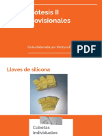 Prótesis II Provisionales: Guía Elaborada Por Ventura Funez