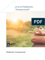 Qué Es La Meditación Transpersonal