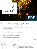 How To Study English Alone