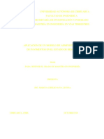 Universidad Autónoma de Chihuahua Facultad de Ingenierí A Secretaría de Investigación Y Posgrado Maestría en Ingeniería en Vías Terrestres