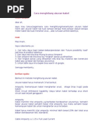 Download Cara Menghitung Ukuran Kabel by Tugino Gino SN64103204 doc pdf