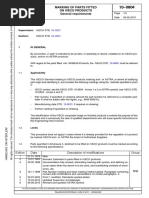 S T A N D A R D: Marking of Parts Fitted On Iveco Products General Requirements