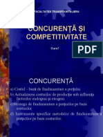 Concurență Și Competitivitate: Facultatea Transfrontaliera