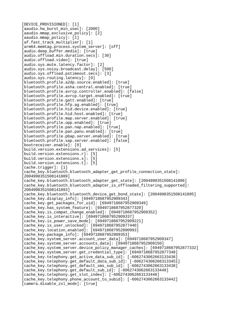 Device Configuration Details | PDF | Computing | Information And ...