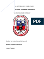 Universidad Autónoma Juan Misael Saracho Facultad de Ciencias Económicas Y Financieras "Administración de Empresas"