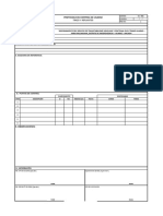 Protocolo de Control de Calidad: 1.-Datos Generales