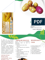 White and Green Modern Healthy Food Trifold Brochure (1)