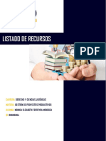 Listado de Recursos