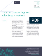 BQB3 What Is Passporting and Why Does It Matter UKF