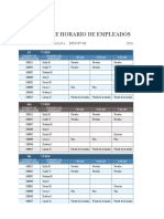 IC Employee Schedule 27209 - ES