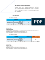 Estimacion de Riesgos Entorno Natural y Humano