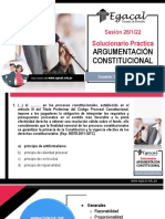 26-1-22 GAG - PPT MARCADO - Solucionario ARGUMENTACIÓN COSNTITUCIONAL