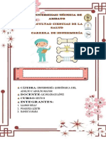 Facultad Ciencias de La Salud Carrera de Enfermería: Universidad Técnica de Ambato