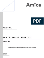 Instrukcja Obs Ugi Do Pralki Amica AWE 410L - PL