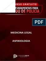 Asfixiologia forense: classificação e espécies de asfixia em medicina legal