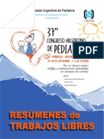 Resúmenes de Trabajos Libres: Sociedad Argentina de Pediatría