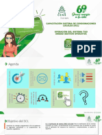 Capacitación Sistema de Consignaciones Locales (SCL) Operación Del Sistema T&D Unidad Gestion Operativa