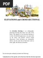 Understanding Elevations in Architecture | PDF | Technical Drawing | Door